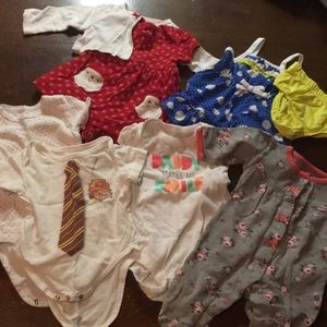 0-3month girls lot